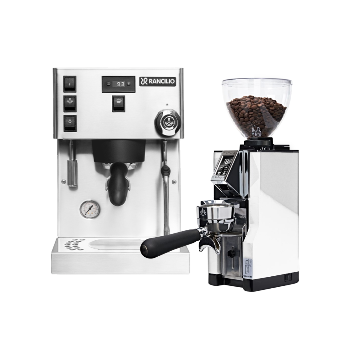 Rancilio Silvia Pro X + Eureka Mignon Libra 65 All Purpose