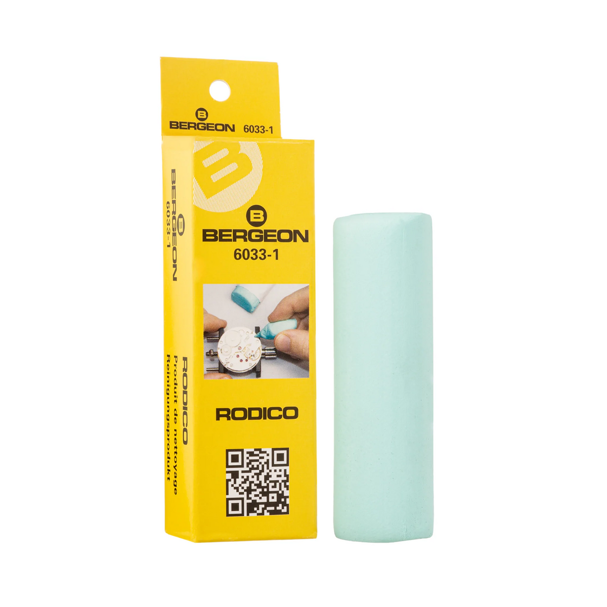 Bergeon Rodico 6033 , Rodico Premium 7033, Original High Quality Swiss Made, Dry Cleaner for Cleaning Wheel Pivots Hands Watch Repair Tool