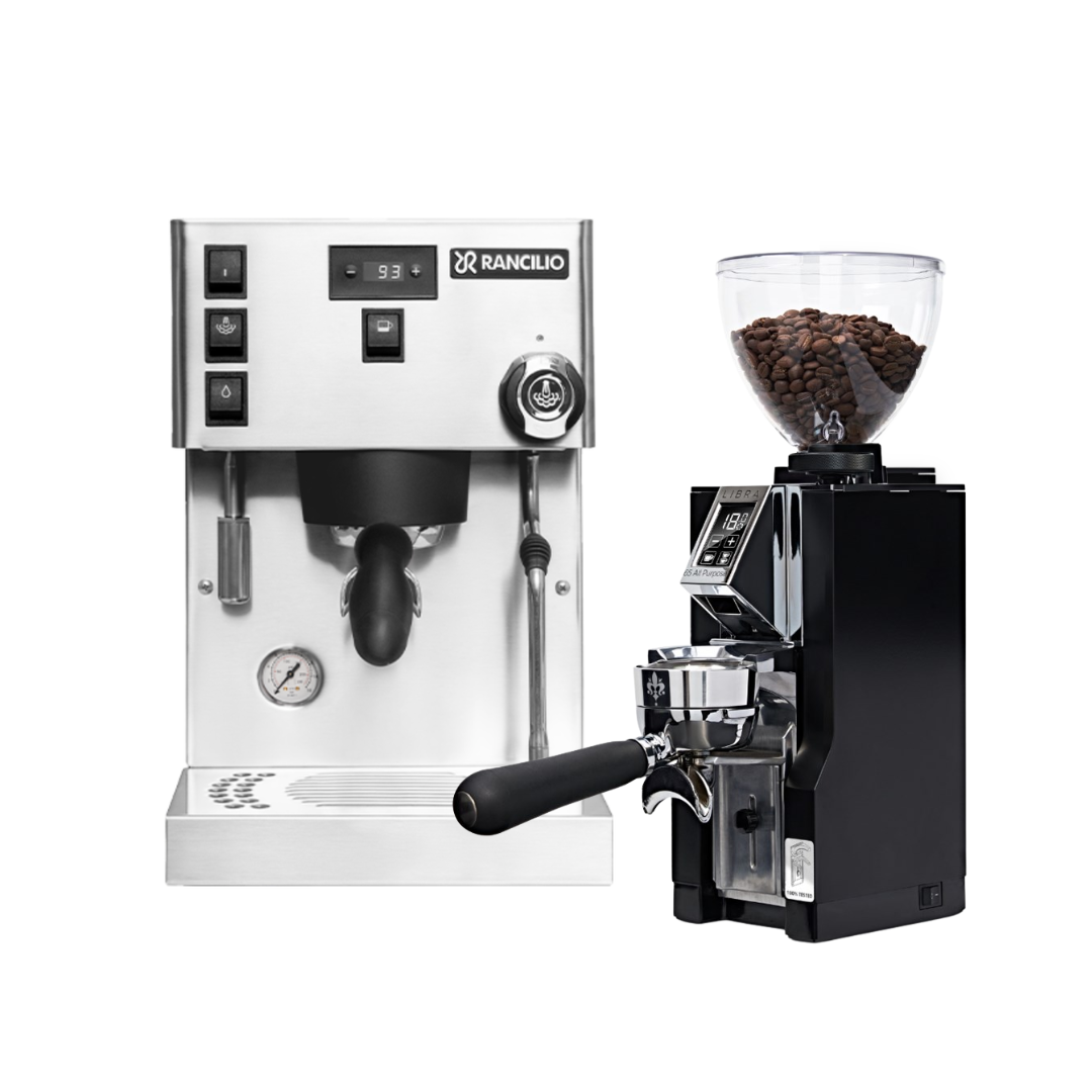 Rancilio Silvia Pro X + Eureka Mignon Libra 65 All Purpose