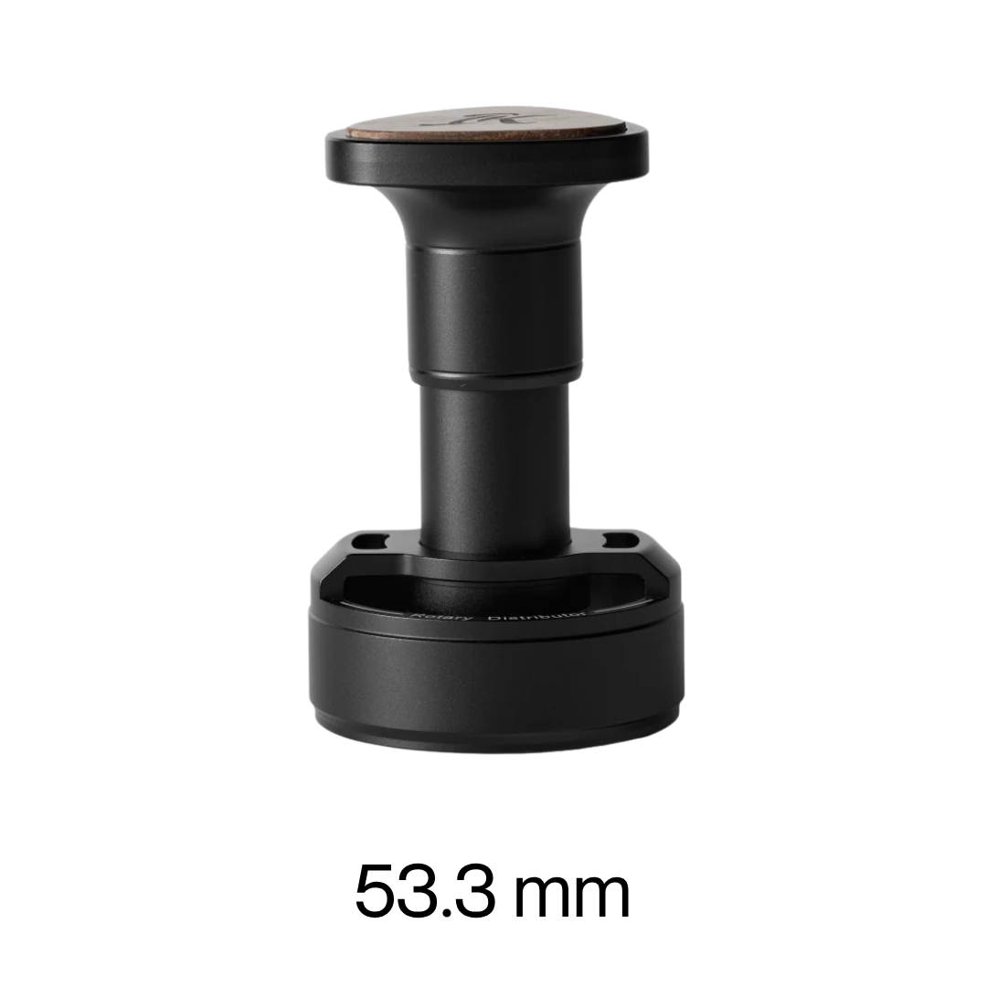 IKAPE UniPress All-in-One Espresso Distributor & Tamper, One-Press Coffee Leveller