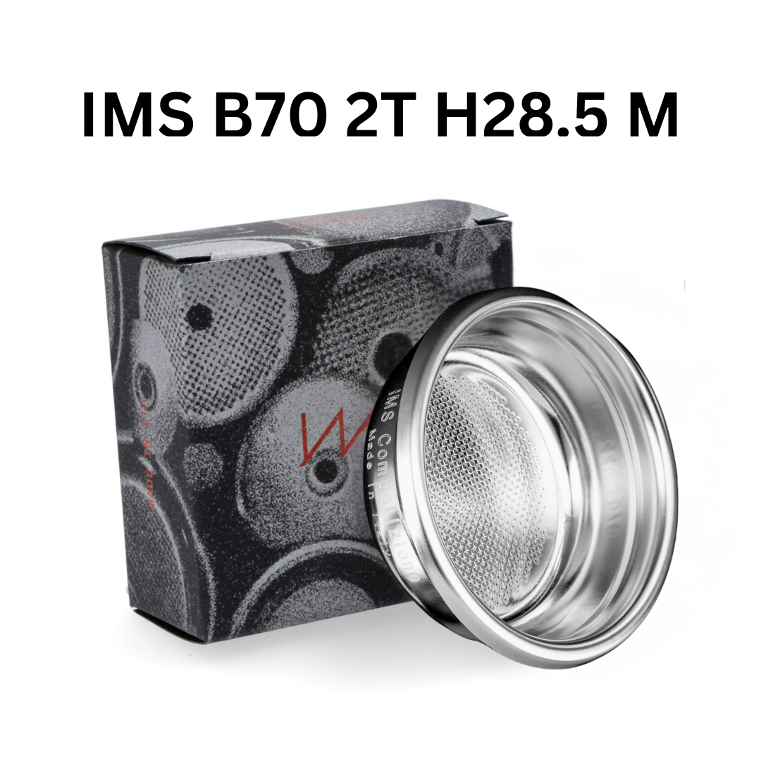 IMS 58mm Competition Filter Basket (Standard / Nanotech Coated), Fits E61 Portafilter, 18–22g Dose, VST