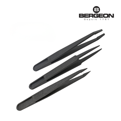 Bergeon ESD Carbon Fiber Tweezers 6751