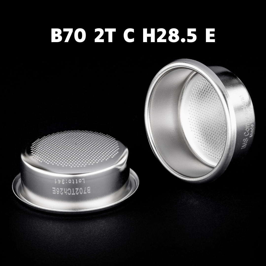 IMS 58mm Competition Filter Basket (Standard / Nanotech Coated), Fits E61 Portafilter, 18–22g Dose, VST