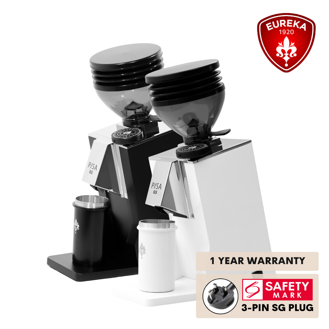 Eureka Mignon Pisa All Purpose Coffee Grinder - 65mm Single Dose Zero Retention (Espresso & Filter)