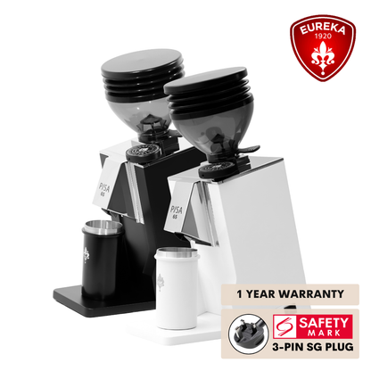 Eureka Mignon Pisa All Purpose Coffee Grinder - 65mm Single Dose Zero Retention (Espresso & Filter)