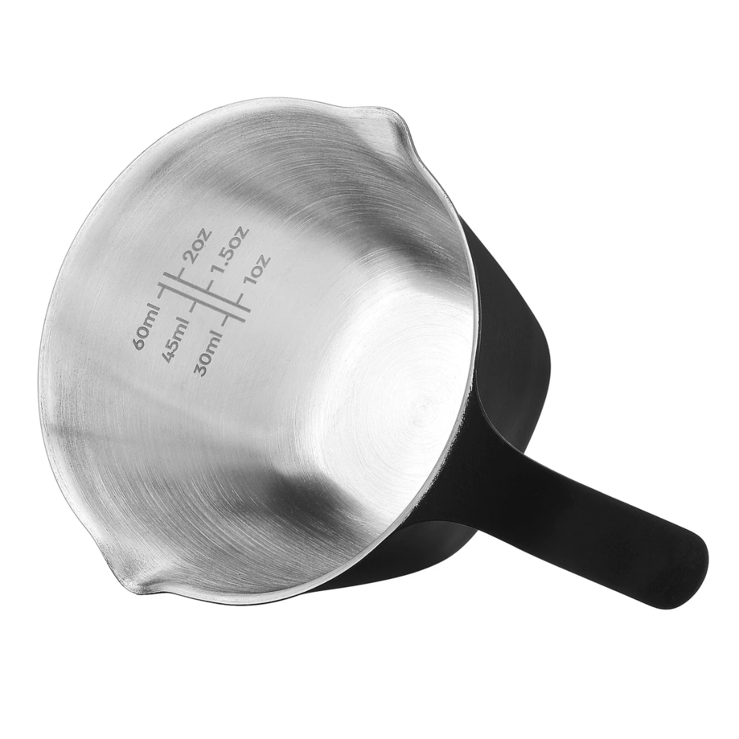 Normcore Espresso Measuring Cup – 60ml 304 Stainless Steel Shot Cup with Handle