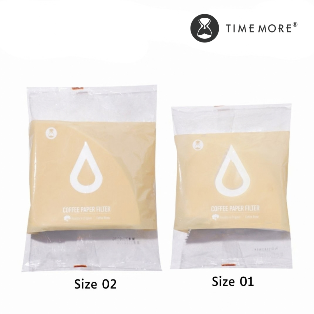 Timemore Pour Over Coffee Paper Filter made with Japanese Pulp