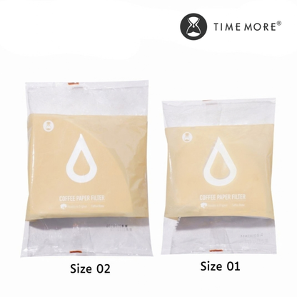 Timemore Pour Over Coffee Paper Filter made with Japanese Pulp