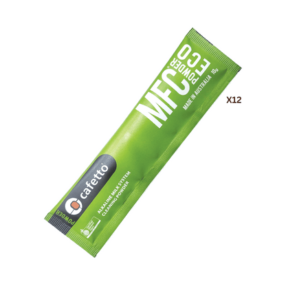 Cafetto MFC (Milk Frother Cleaner) Eco, 12 Sachets 10g