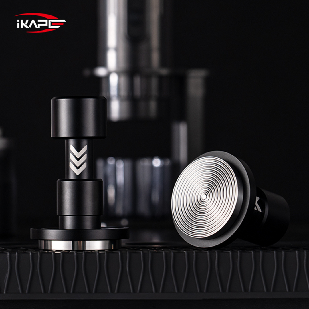 IKAPE V6 Impact Coffee Tamper – Regular & Short Handle Espresso Tamper (51mm / 53.3mm / 58.35mm)