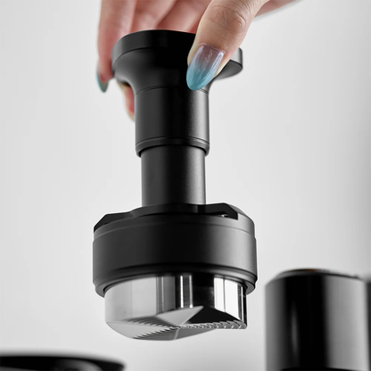 IKAPE UniPress All-in-One Espresso Distributor & Tamper, One-Press Coffee Leveller