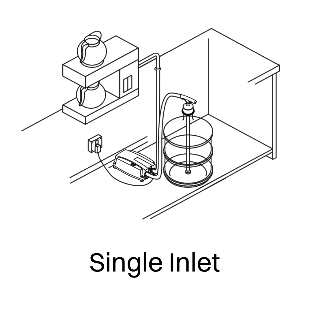 Whaleflo BW4003A Bottled Water Pump System – 110–240V Automatic Dispenser for Coffee Machines