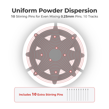 IKAPE V3 Espresso WDT Tool – Rotary Springback Distribution Tool with Funnel (51mm / 54mm / 58mm)