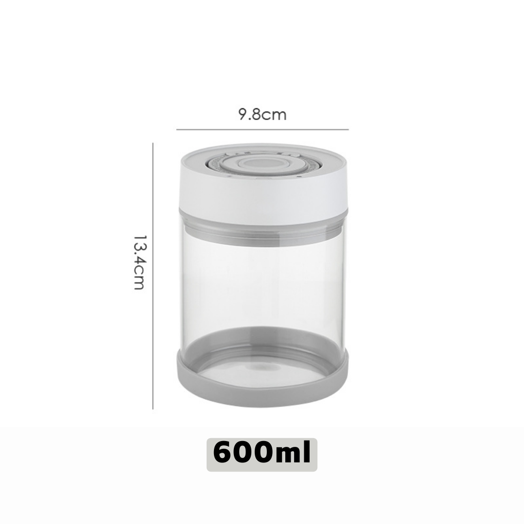 Electric Vacuum Container Canister for Coffee Beans, 6 Months Battery Life, One Touch Activation, USB Charging
