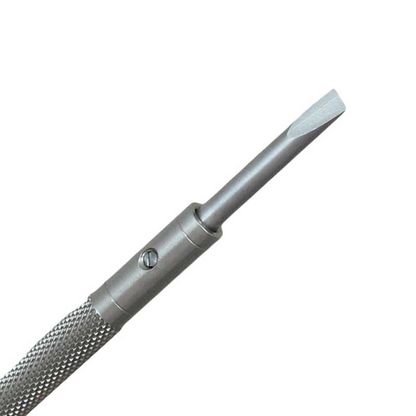 Bergeon 30081/P05 Screwdriver Set, 5 Pieces with Pouch, Stainless Steel Screwdriver for Watch Making
