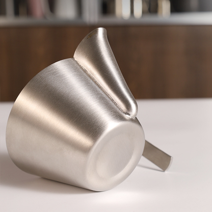 Crema Filter Espresso Measuring Cup 90ml, 304 Stainless Steel, Coffee Shot Cup