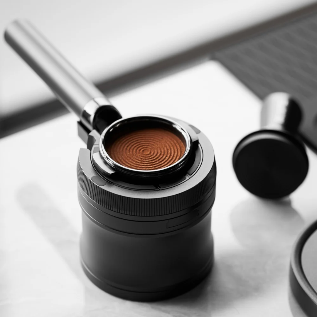 IKAPE V4 Rotary Adjustable Portafilter Stand, 51mm 54mm 58mm Espresso Tamping Station