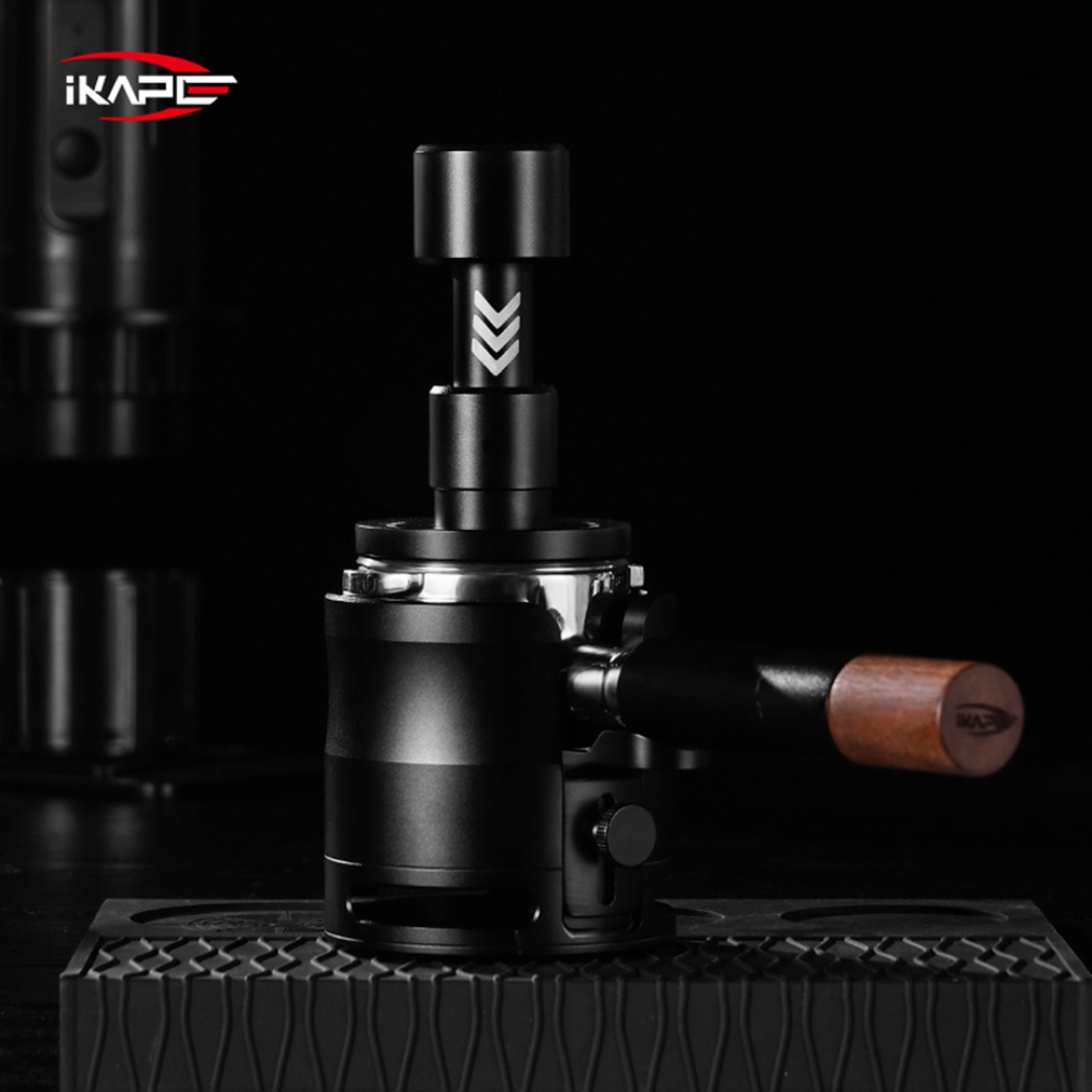 IKAPE V6 Impact Coffee Tamper – Regular & Short Handle Espresso Tamper (51mm / 53.3mm / 58.35mm)