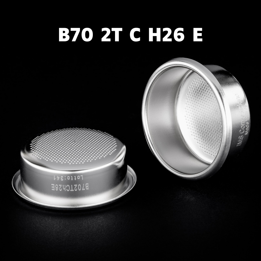 IMS 58mm Competition Filter Basket (Standard / Nanotech Coated), Fits E61 Portafilter, 18–22g Dose, VST