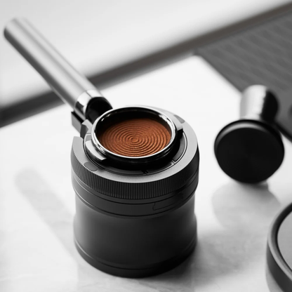 IKAPE V4 Rotary Adjustable Portafilter Stand, 51mm 54mm 58mm Espresso Tamping Station