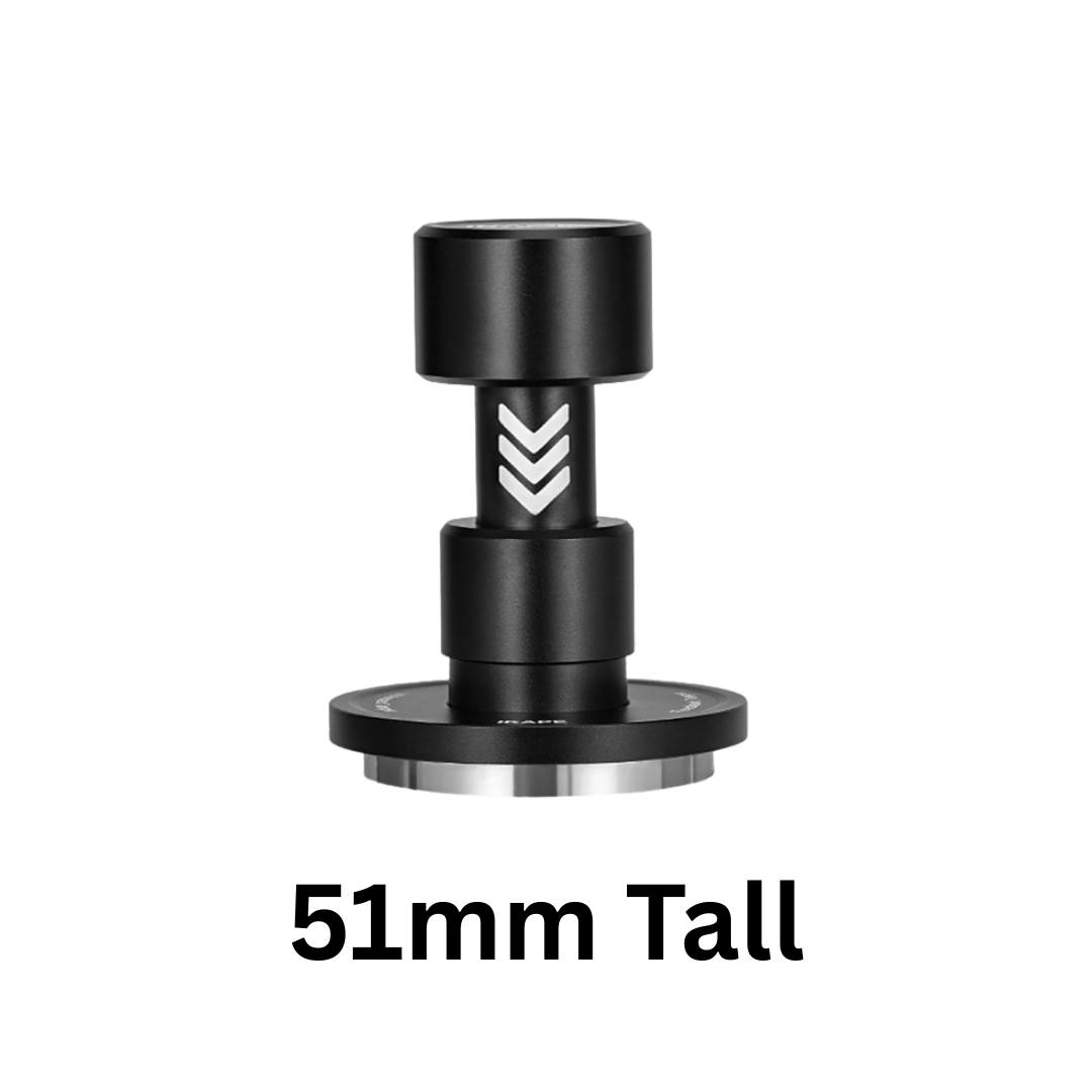 IKAPE V6 Impact Coffee Tamper – Regular & Short Handle Espresso Tamper (51mm / 53.3mm / 58.35mm)