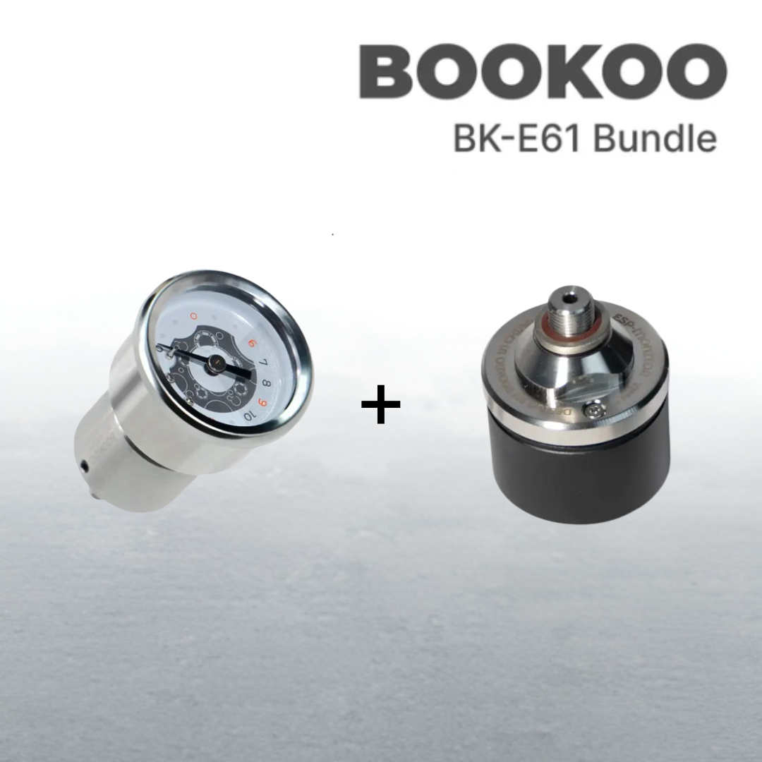 Bookoo Espresso Monitor & E61 Pressure Solutions for Espresso Machines