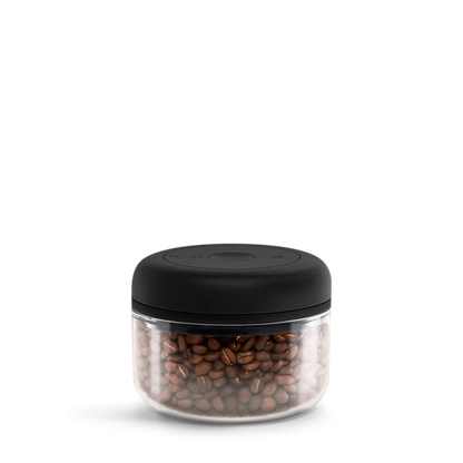 Fellow Atmos Vacuum Canister Airtight Seal, Keep coffee fresher, Vacuum Pump, Press To Release, Twist To Remove Air