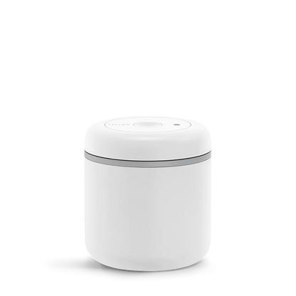 Fellow Atmos Vacuum Canister Airtight Seal, Keep coffee fresher, Vacuum Pump, Press To Release, Twist To Remove Air