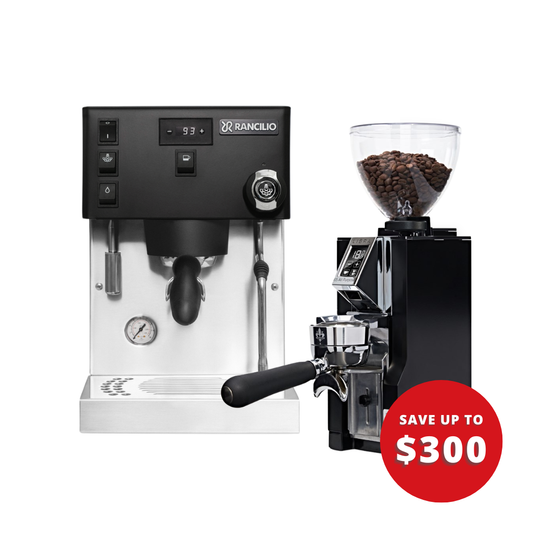 Rancilio Silvia Pro X + Eureka Mignon Libra 65 All Purpose