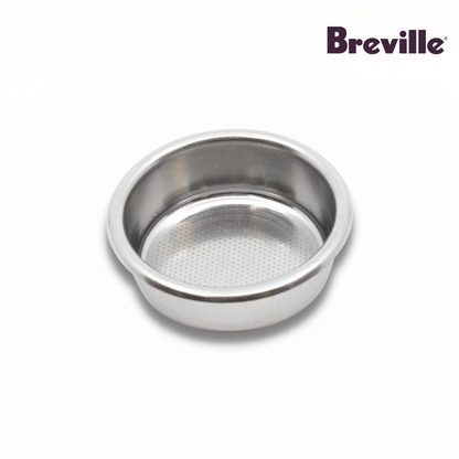 Breville Original Single Wall 2 Cup Shots (54mm) Basket Compatible with Barista Pro, Express, Bambino, Touch