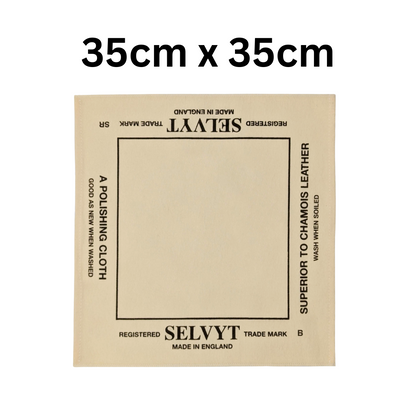 Selvyt SR Microfiber Polishing Cloth, 25cm x 25cm