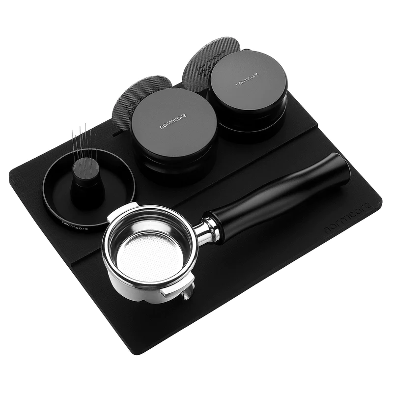 Normcore Espresso Tamping Mat V2 / Tamping Station – Silicone Barista Mat for 54mm & 58mm
