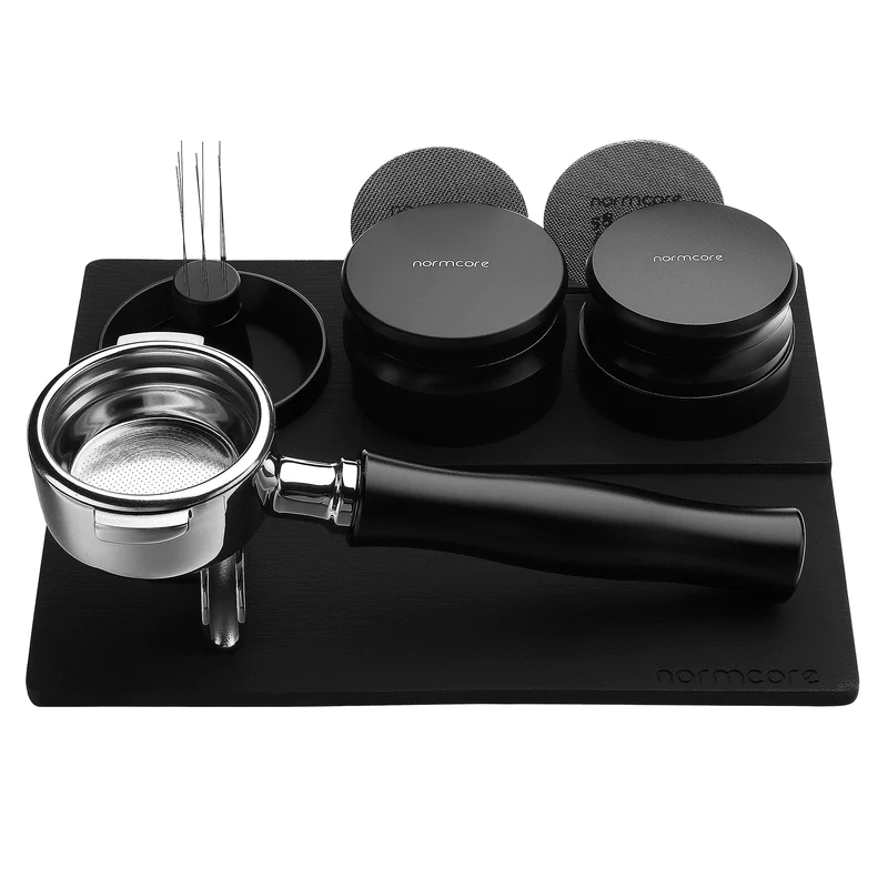 Normcore Espresso Tamping Mat V2 / Tamping Station – Silicone Barista Mat for 54mm & 58mm