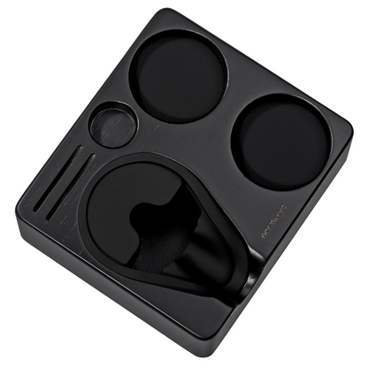Normcore Wooden Compact Espresso Tamping Station: Durable Coffee Tamper Mat