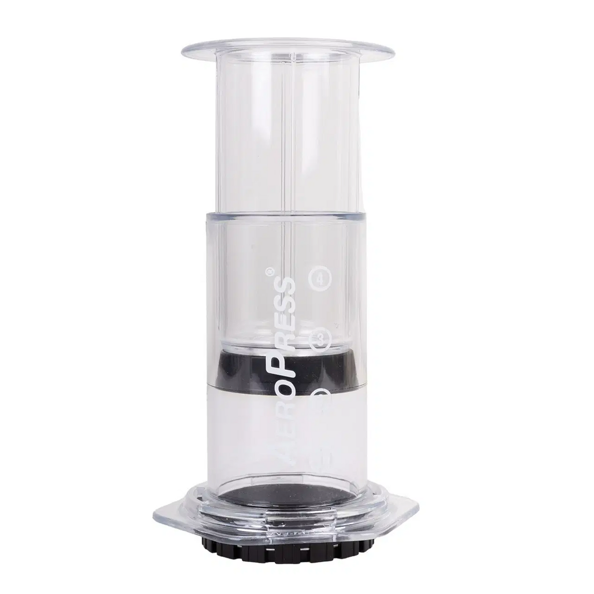 AeroPress® Clear Coffee Maker, 3-in-1 Coffee Press - Full Bodied Flavor Without Grit, Made with Tritan