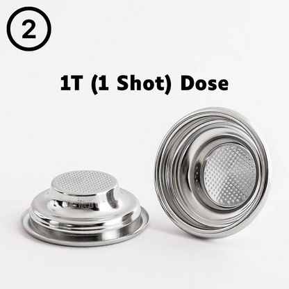 IMS 58mm Competition Filter Basket (Standard / Nanotech Coated), Fits E61 Portafilter, 18–22g Dose, VST