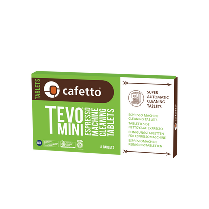 Cafetto TEVO® MINI Espresso Machine Cleaning Tablets