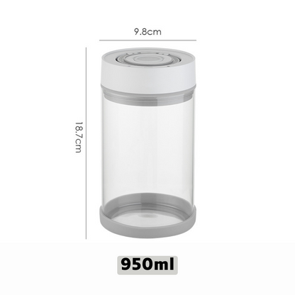 Electric Vacuum Container Canister for Coffee Beans, 6 Months Battery Life, One Touch Activation, USB Charging