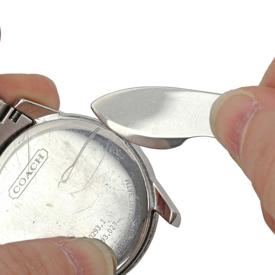Bergeon 4932 Watch Back Case Opener, Victorinox Stainless Steel Beveled Blade