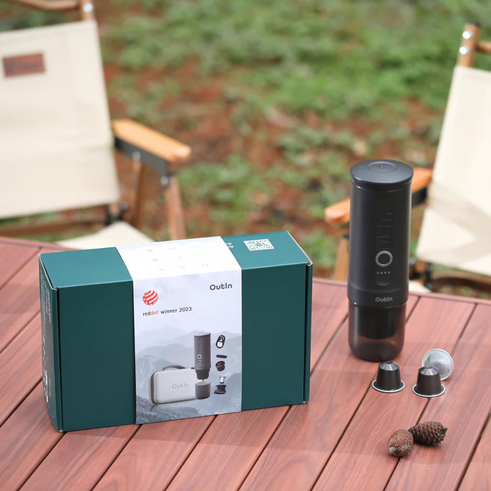 Outin Nano Traveler Espresso Gift Set