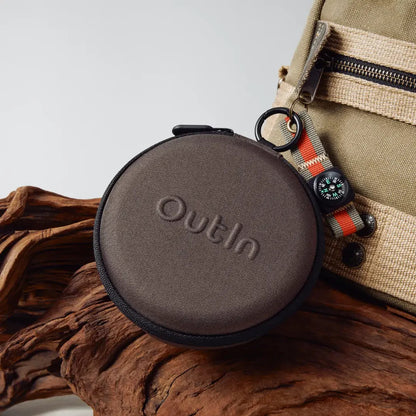 Outin Claro Smart Coffee Scale – Compact, Precise, Rechargeable with Brew Modes & Protective Case