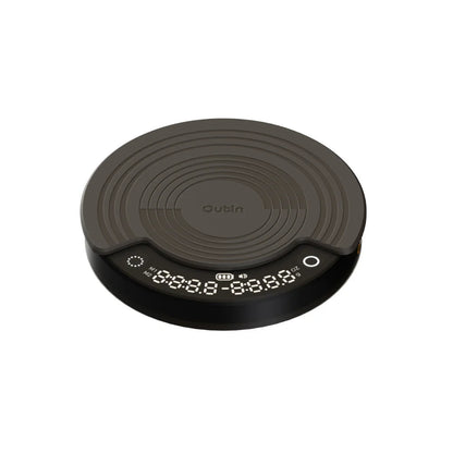 Outin Claro Smart Coffee Scale – Compact, Precise, Rechargeable with Brew Modes & Protective Case