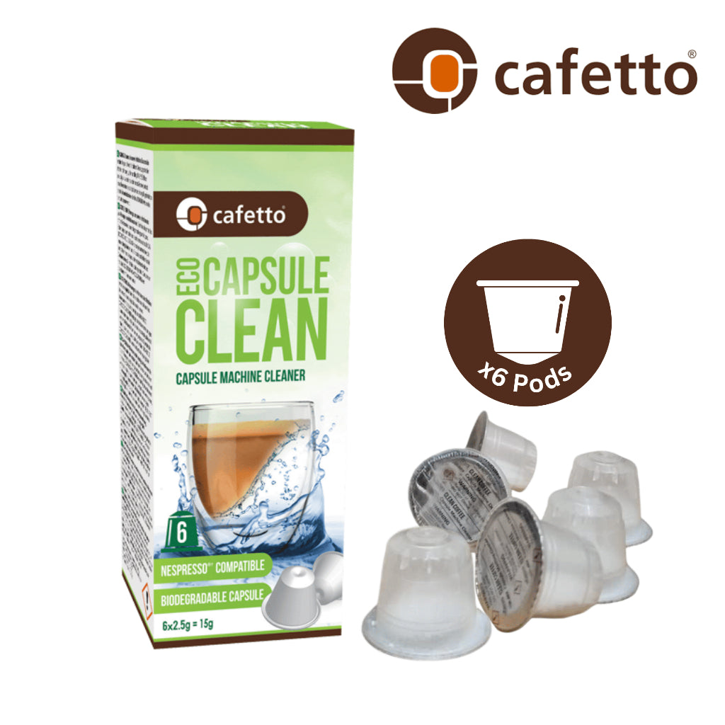 Cafetto Eco Capsule Clean, Compatible with Nespresso® machines.