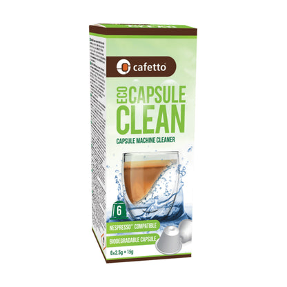 Cafetto Eco Capsule Clean, Compatible with Nespresso® machines.