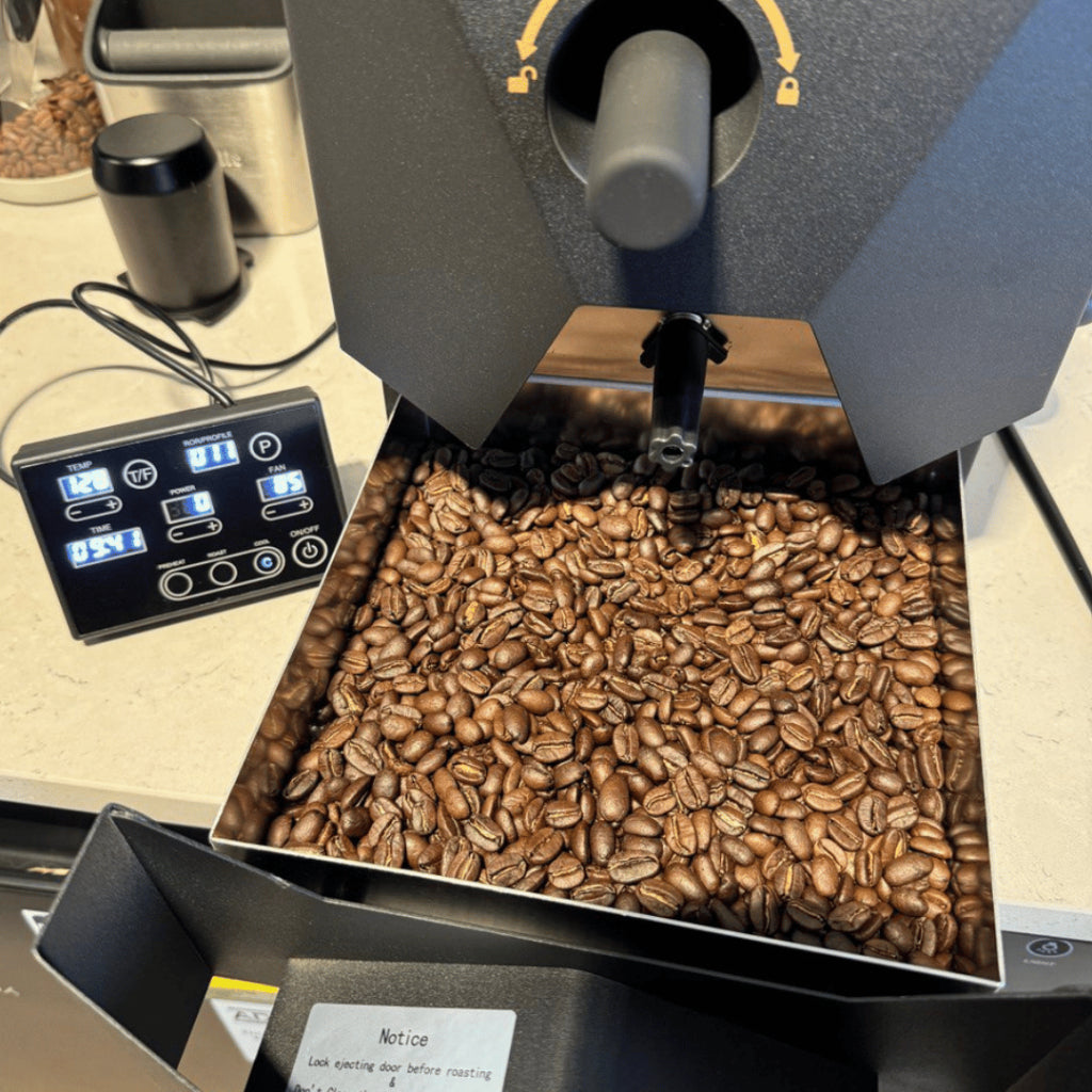 Coffee Bean Roaster Electric - 500g, Infared Heating Element, Automatic Profiles
