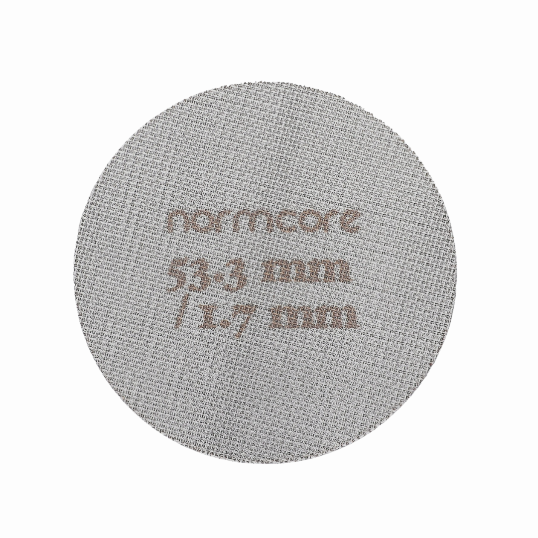 Normcore Puck Screen 1.7mm – 316 Stainless Steel Espresso Contact Screen (53.3mm / 58.5mm)