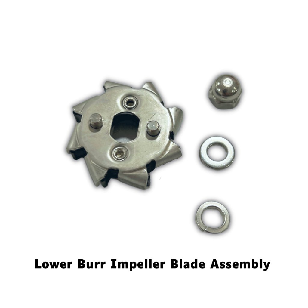 Breville Original Lower Burr, Impeller Blade, Assembly - Watch&Puck