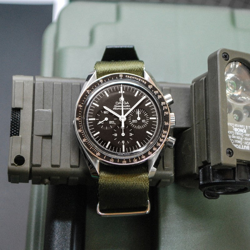 Haveston Parade Series Nylon Watch Strap, 20mm, 22mm, Nato Strap, Stainless Steel Buckle, Ultra fine weave polyamide
