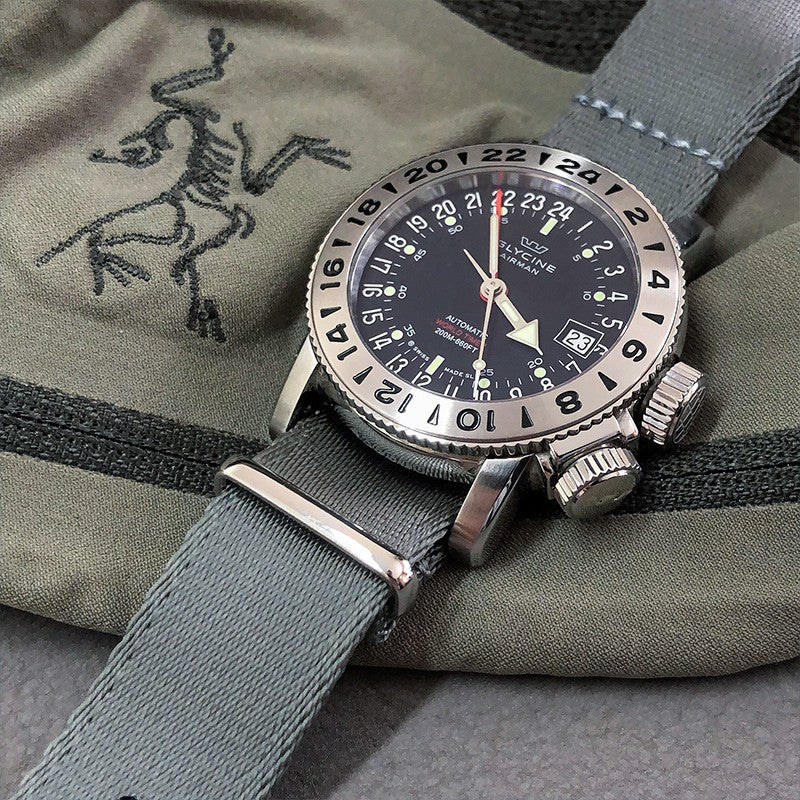 Haveston Parade Series Nylon Watch Strap, 20mm, 22mm, Nato Strap, Stainless Steel Buckle, Ultra fine weave polyamide