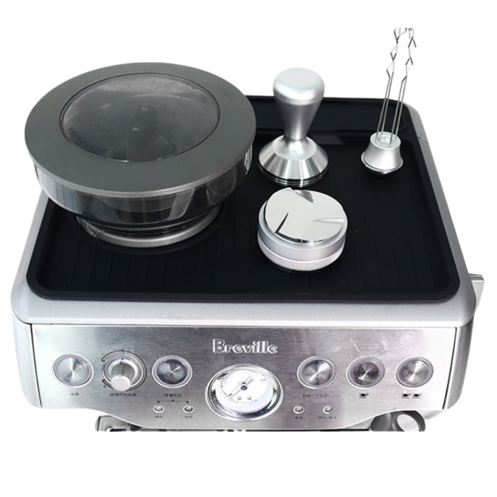 Silicone Mat for Breville Barista Express BES870, Barista Touch BES880, Waterproof, Easy to clean - Watch&Puck